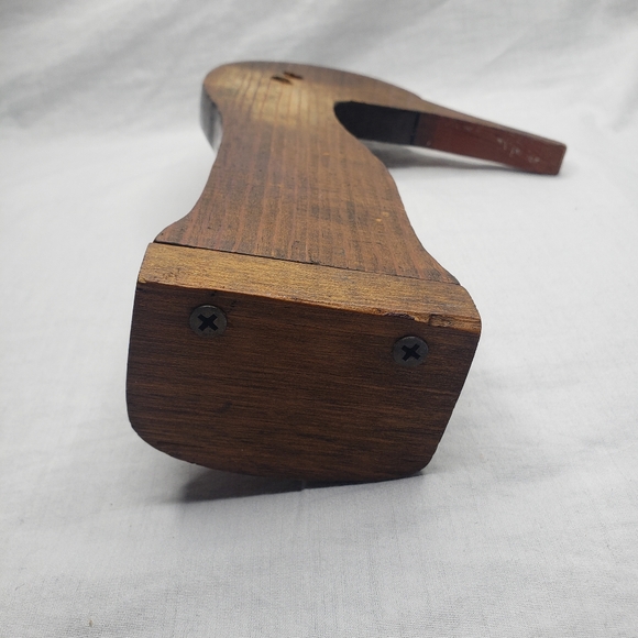 Wall Hanging Vintage Wood Mallard Duck LED Candle Stick Holder - Picture 7 of 7